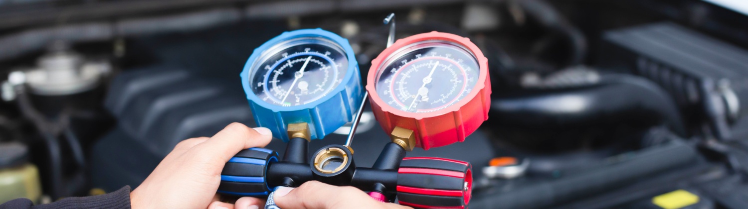 Car AC repair and refrigerant recharge service in Kitchener Waterloo