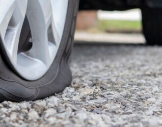 Flat tire repair service at TQ Auto Care Kitchener Waterloo