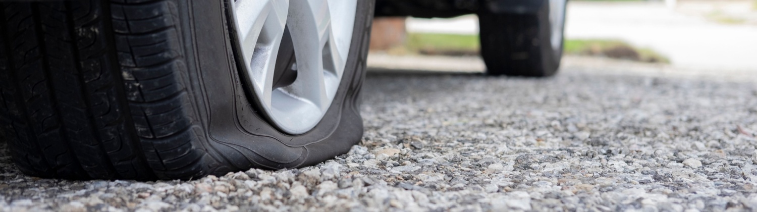 Flat tire repair service at TQ Auto Care Kitchener Waterloo
